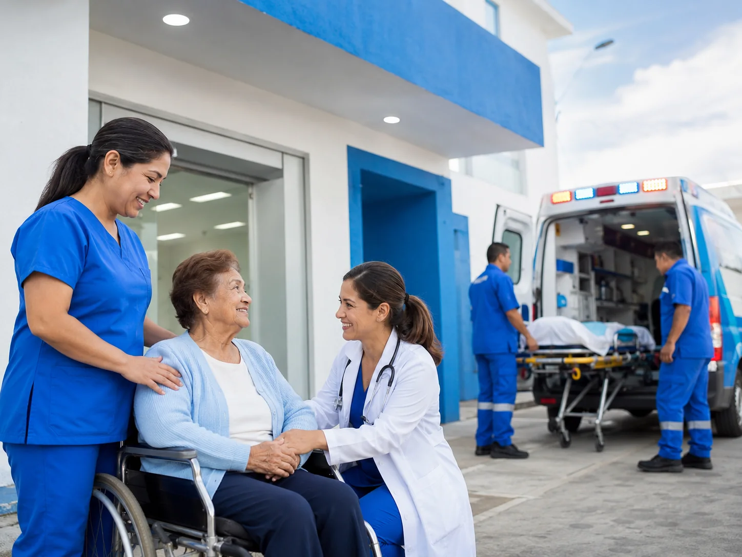 Atención médica municipal para adultos mayores